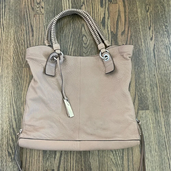 Vince Camuto Myri Convertible Leather Tote Bag in Cashmere color - Picture 10 of 12